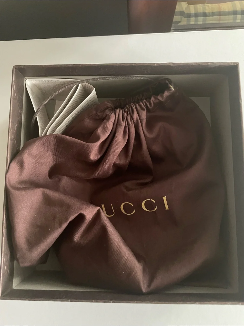Gucci authentic stamped